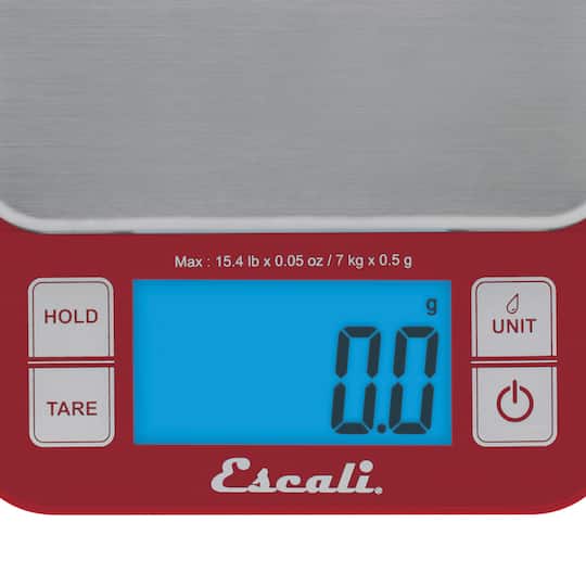 Escali Red Nutro Digital Food Scale